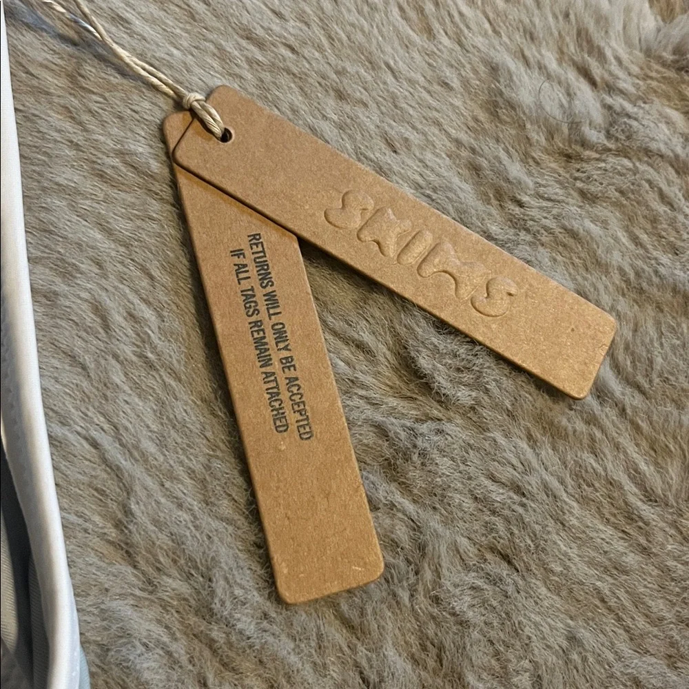 NWT SKIMS Sporty Zipper Swim Bikini Bottom